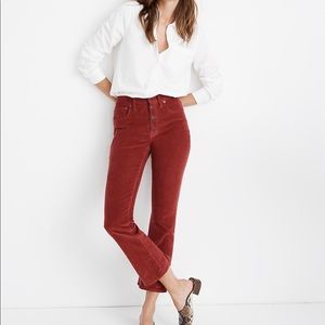 Madewell Cali-Demi Boot Corduroy